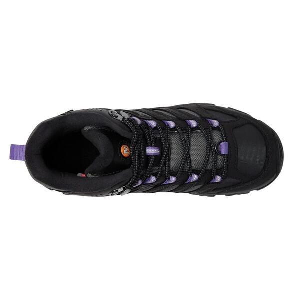 Merrell Womens Moab 3 Thermo Mid Winter Boot US 7 M Black Leather Waterproof NIB - Picture 2 of 13